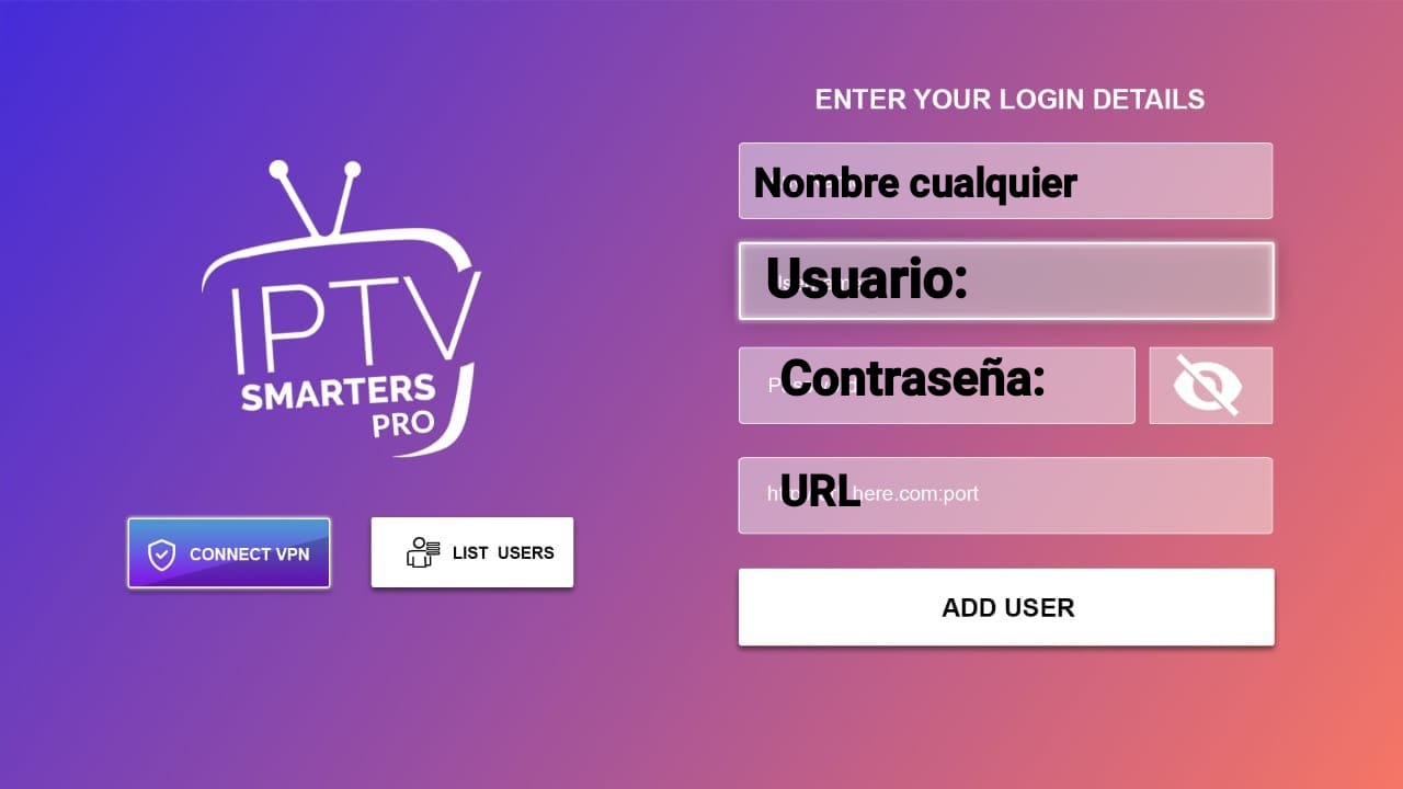 💢Iptv smarters pro Mensualizado