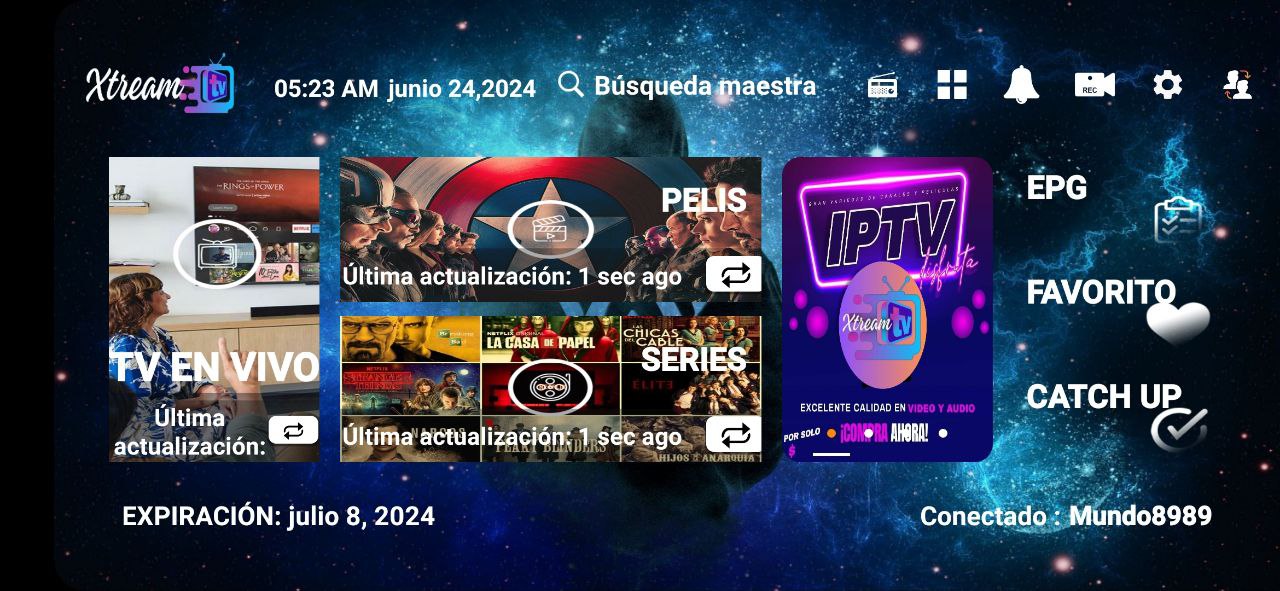 💢Iptv Smarters V3 varios diseños  liviana💢